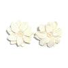 'Flora Studs' Red, Black, or White