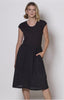 'Primrose Dress' Black or Royal Blue