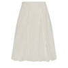 'Cerise Balloon Skirt' Blue, Tomato, and White