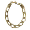 'Olia Necklace' Brass or Antiqued Silver