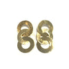 'Babette Earrings' Brass