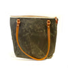 'Waxed Canvas Bag' Tan