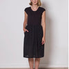 'Primrose Dress' Black or Royal Blue