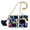 'Tufted Clutch/Crossbody Bag' Assorted Colours