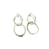 'Flora 2 Dangles' Polished Sterling Silver