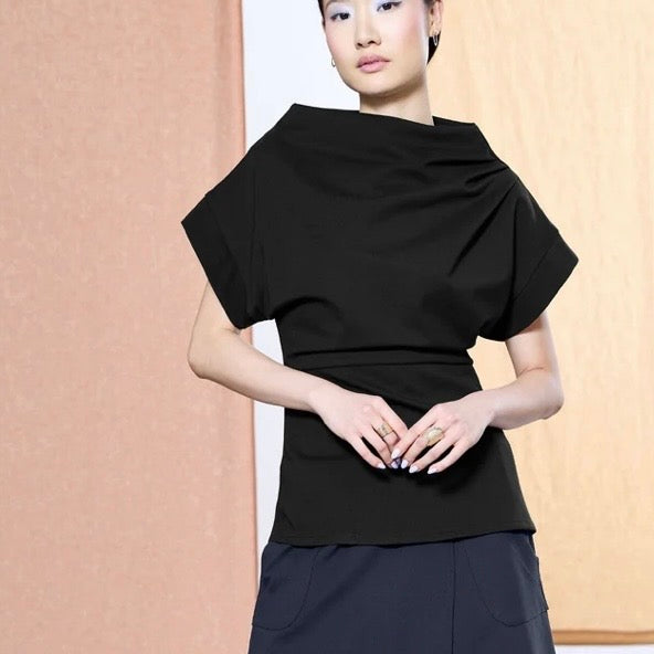 'Nora Top' Black