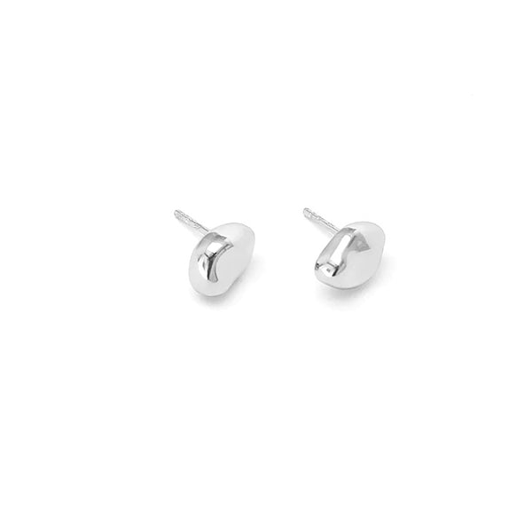 'Bean Stud' Silver or Gold
