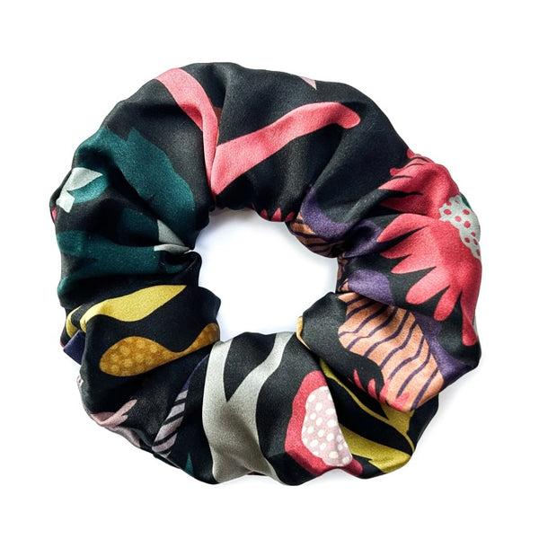 'Silk Hair Scrunchie' Assorted Colours