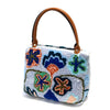 'Floral Blues Satchel'