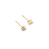 'Small Bean Studs' Gold or Silver