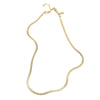 'Herringbone Necklace' Gold or Silver