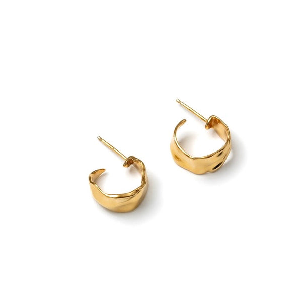 'Ciara Hoop' Gold