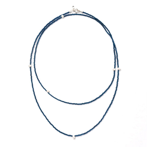 'Olivia Necklace' Blue