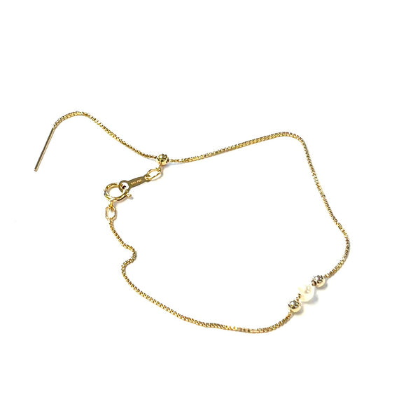 'Pearl Slider Bracelet'
