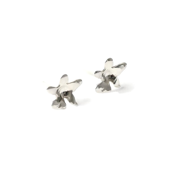 'Flower Stud' Silver