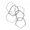 'Bangle' Polished Silver