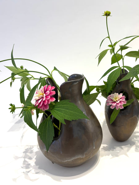 'Two Part Stacked Vase'