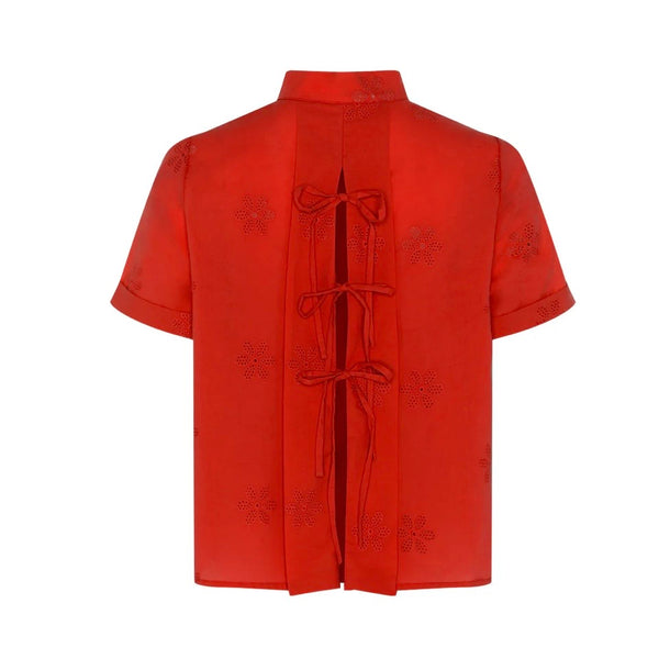 'Nicky Blouse' Tomato or White