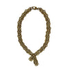 'Ozette Necklace' Brass