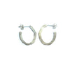 'Flora 7 Hoops' Polished Silver