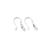 'Small Sage Drop Earrings' Sterling Silver or Gold