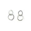 'Flora Dangles' Oxidized Silver, Polished Silver, or Brass