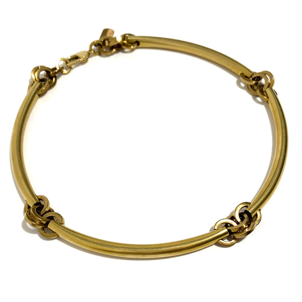 'Ario Choker' Brass or Rhodium