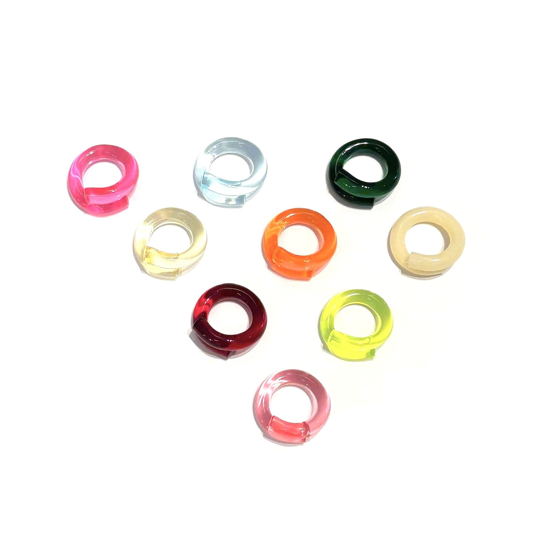 カナダ発【Corey Moranis】Wrap Ring★透明感ルーサイトリング カナダ発【Corey Moranis】Wrap Ring☆透明感ルーサイトリング