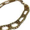 'Olia Necklace' Brass or Antiqued Silver