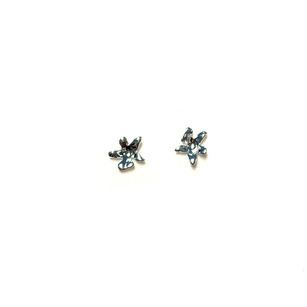 'Flower Stud' Silver