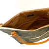 'Waxed Canvas Bag' Tan