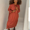 'Casablanca Dress' Paprika or Black