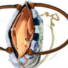 'Floral Blues Satchel'