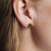 'Bean Stud' Silver or Gold