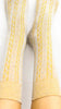 'Cable Sock' Assorted Colours