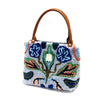 'Floral Blues Satchel'