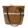 'Waxed Canvas Bag' Tan