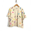 'Truss Confetti Tee' Natural