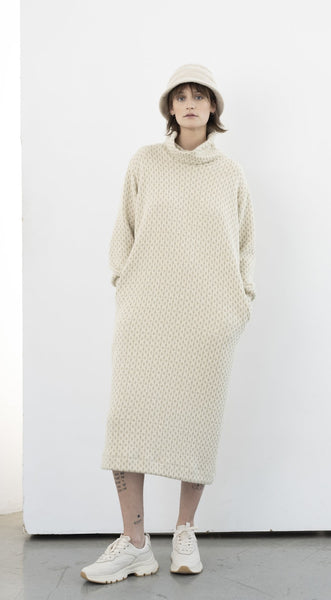 'Stewart Dress' Black or Cream knit