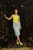 'Palma Skirt' Washed Denim