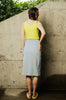 'Palma Skirt' Washed Denim