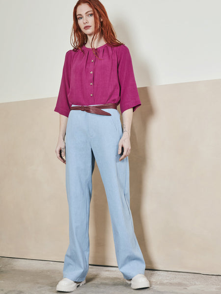'Connor Pant' Bleached Denim