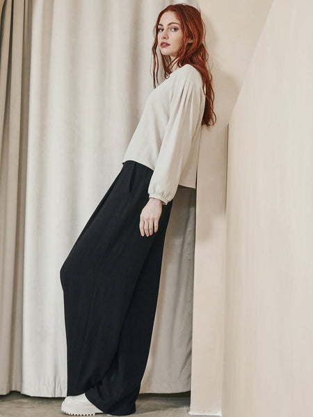 'Anjie Top' Black