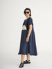 'Lou Dress' Blue