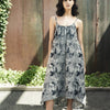'Bahia Dress' Tropical Jacquard