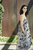 'Bahia Dress' Tropical Jacquard
