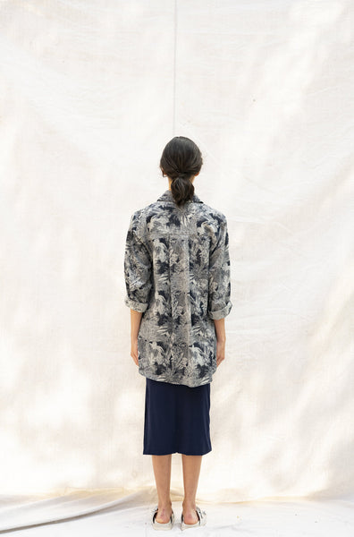 'Ipanema Shirt' Tropical Jacquard