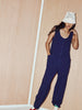 'Sea Jumpsuit' Sapphire, Cream, or Marine