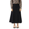 'Volans Fluted Skirt' Black