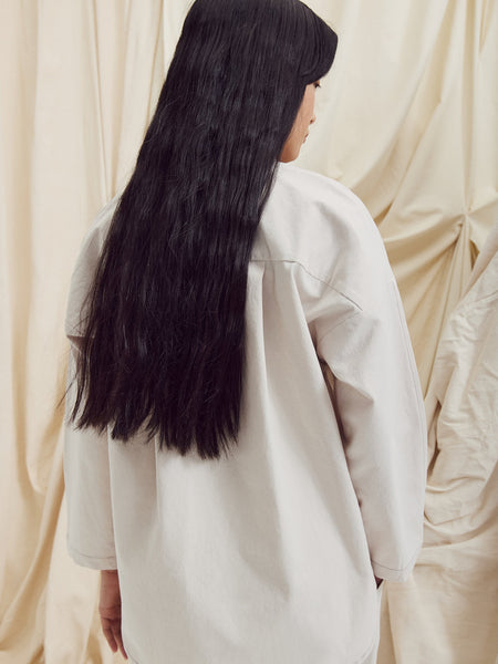 'Malabou Button Up' Blue